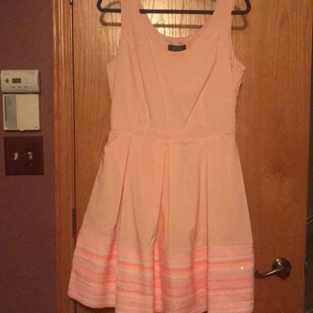 Set-sleeveless dress, cardigan